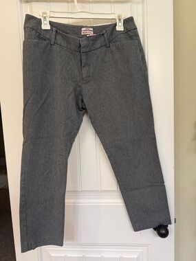 Merona Charcoal Herringbone Straight Dress Pants